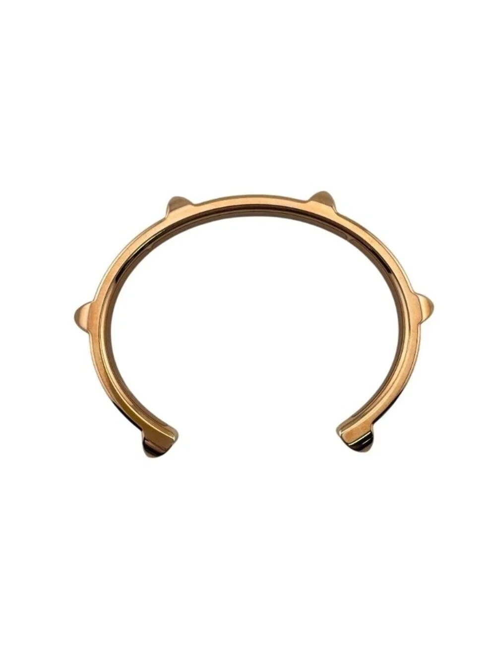 Hermes Athena Bangle T2 Leather Gold Etoupe Rose Bag